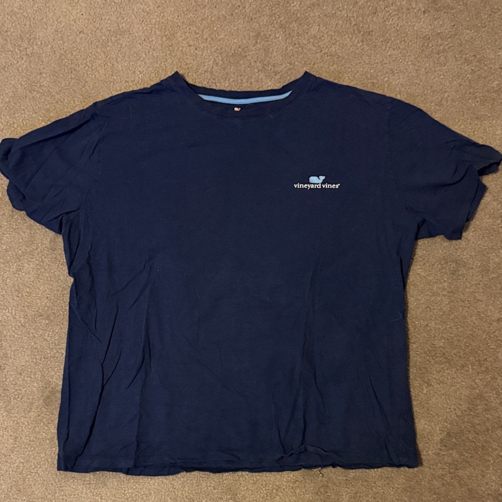 Vineyard Vines Women's Navy Short Sleeve Tee